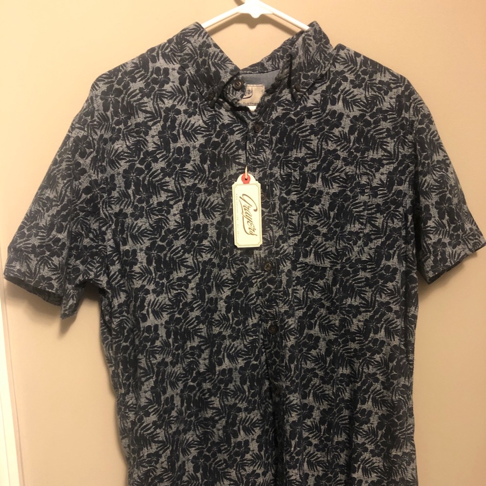 Blue Hawaiian Shirt